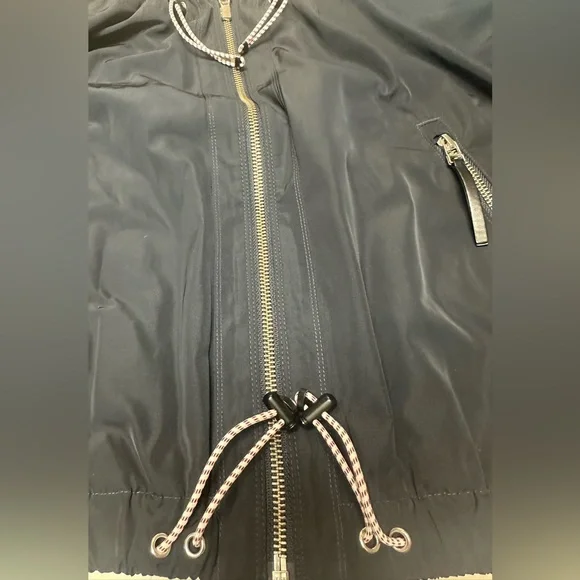 Athleta Black Bomber Jacket for Women - Picture 12 of 16